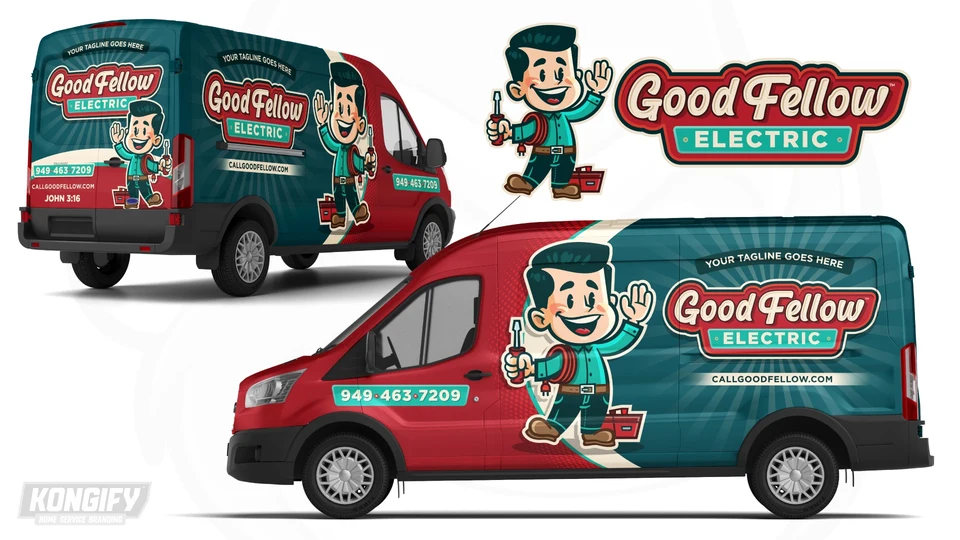 Good Fellow Electric wrap design