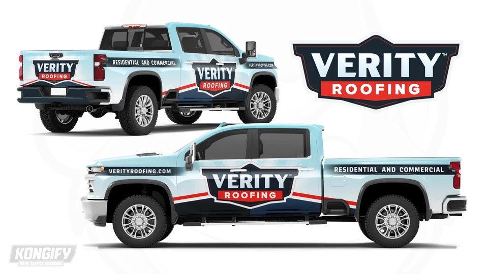 Verity Roofing wrap design